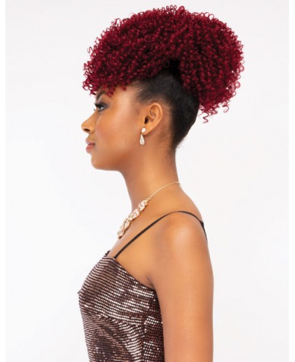  Postiche  Chignon  Afro Boucl  Spiral Playful Pineapple 