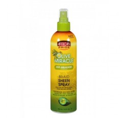 AFRICAN PRIDE - Spray Brillance A L'Huile D'Olive (Miracle Braid Sheen) AFRICAN PRIDE  SPRAY & LOTION