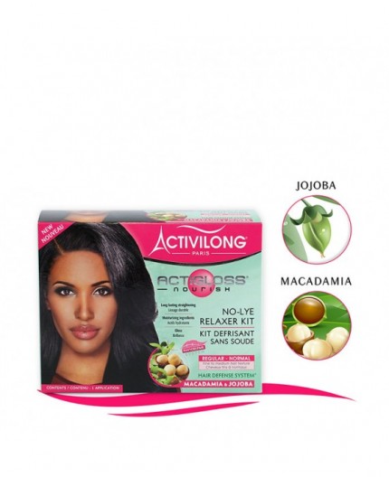 Activilong Acti Gloss- Kit Défrisage Sans Soude Macadamia & Jojoba